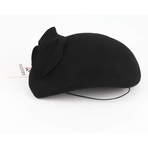 Vintage Wool Fascinator Hat Women\ display picture 1
